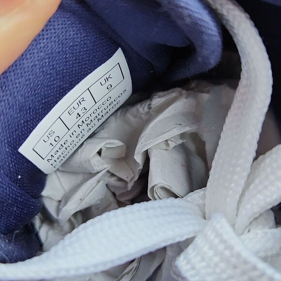 🔹️NWT Chaps Blue Chace Canvas Lace-up Sneakers Men's 10 - Picture 13 of 13